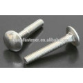 high quality steel carriage bolt, carriage bolt washer, m4 carriage bolt